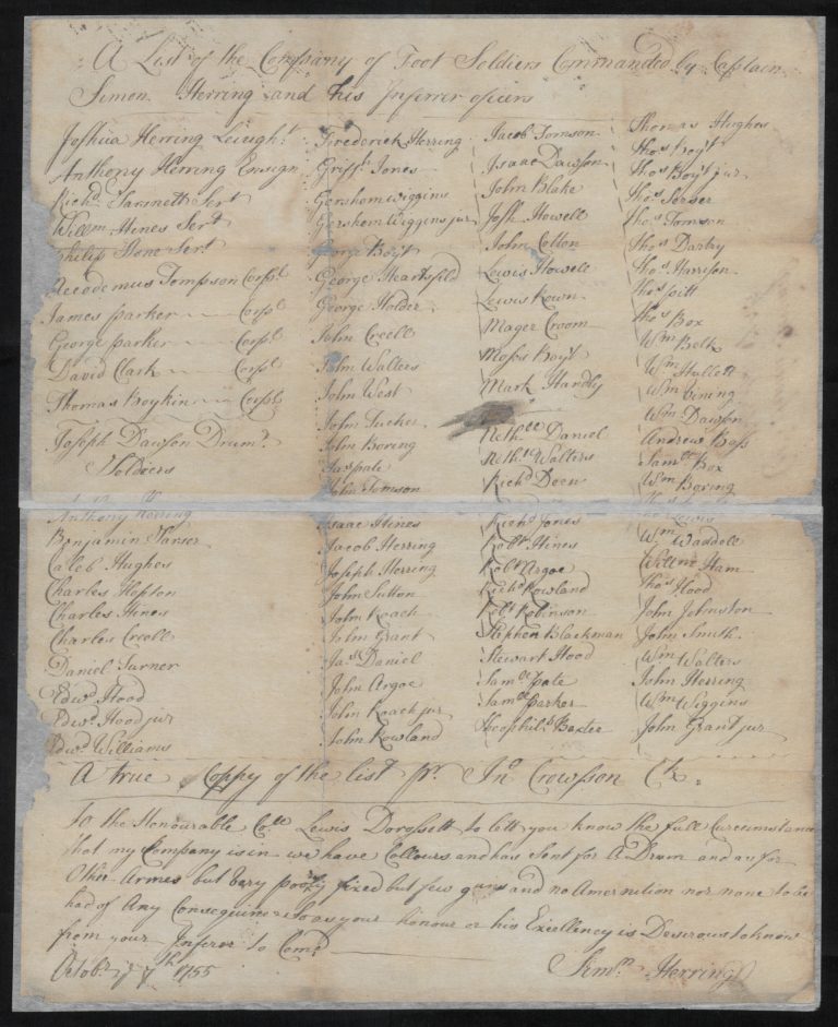 MilColl_Troop_Returns_B2F6_Johnston_Soldiers_commanded_by_Capt_Simon_Herring_01